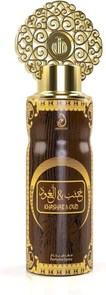 عطر بخاخ الخشب والعود من عربيات براون للجسم 200 مل للجنسين