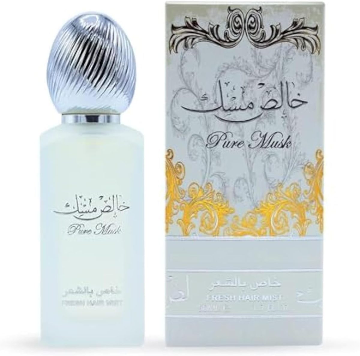 عطر بيور مسك من لطافة لتعطير الشعر للنساء او دي بارفان 50 مل