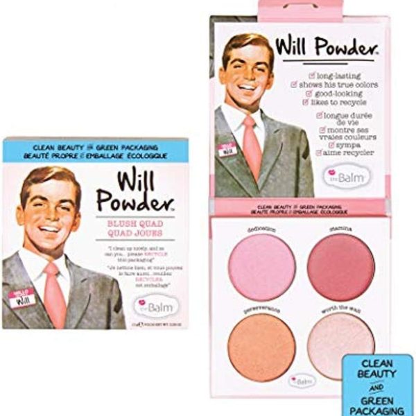 ذا بالم ذا بالم Will Powder Blush Quad, 1 ct.