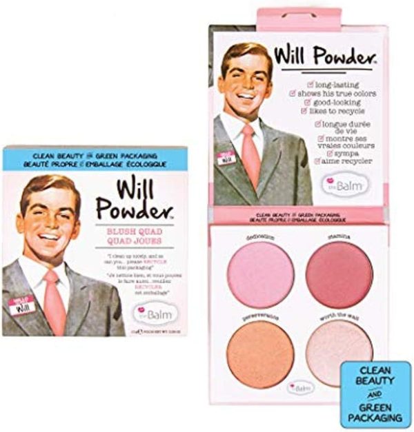 ذا بالم ذا بالم Will Powder Blush Quad, 1 ct.