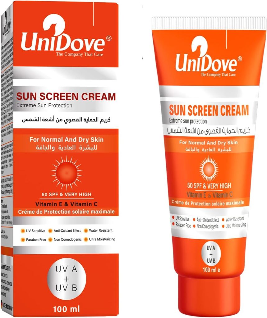 كريم واقي من الشمس SPF50 من يوني دوف - سعة 100 مل، لنوع البشرةالكلة